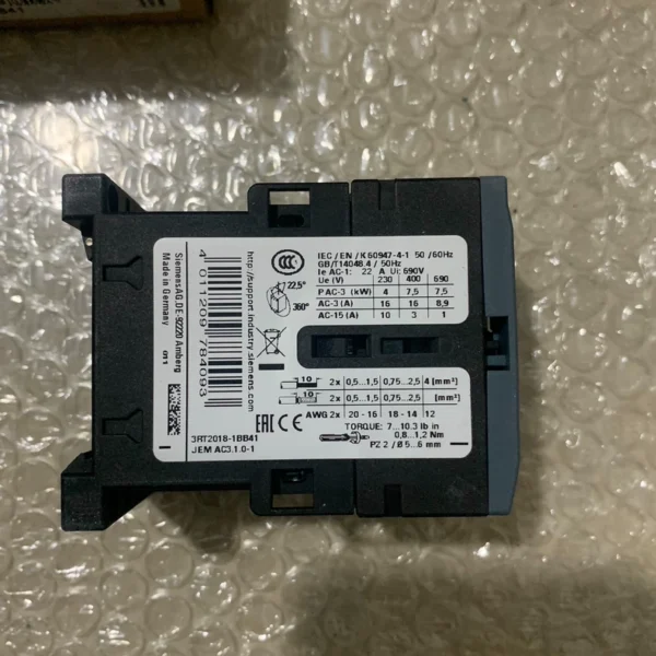 O1CN0103uz9a2DnadSTdvKh_4611686018427382974-0-fleamarket.jpg_790x10000Q90.jpg_.webp 3RT2018-1BB41 actual product photos taken, brand new original, 5 units in stock, marked price, unit price