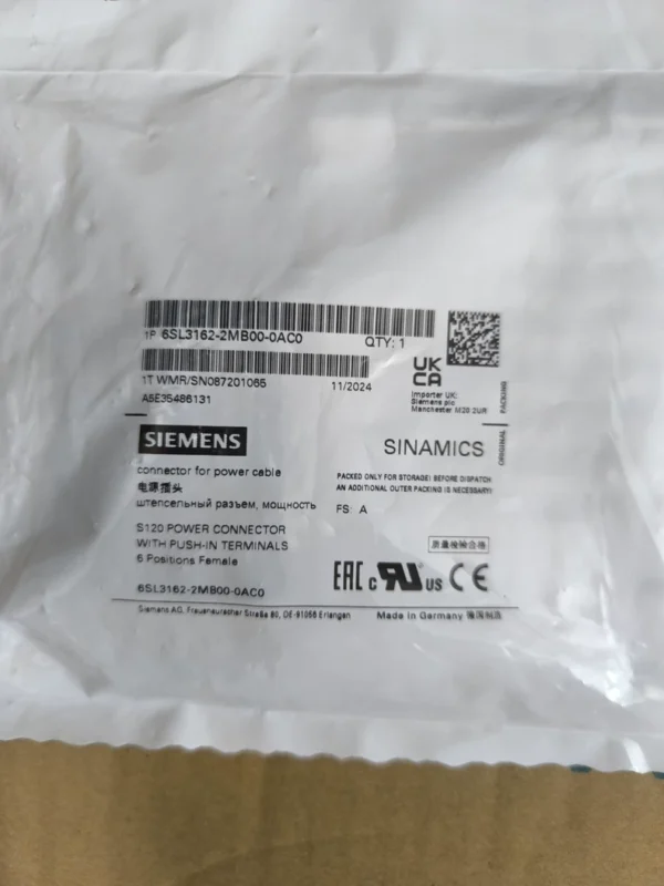 6SL3162-2MB00-0AC0 Siemens