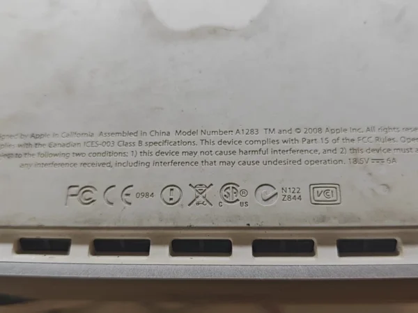 Apple small host, model a1283, no a...