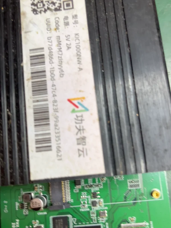 I don't know what the network box i...
