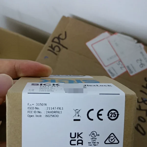 SICK flexLock sensor Fm=3150N Brand new original genuine Model 21147-FXL1 Order number 1101326 In stock 4 Made in Malaysia Need to contact