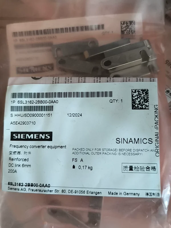6SL3162-2BB00-0AA0 Siemens brand ne...