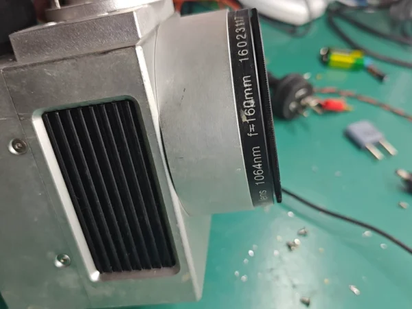 Laser marking machine. Galvo mirror...