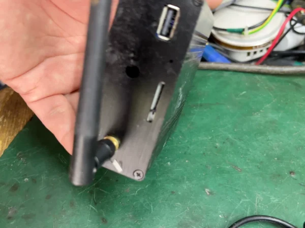 I don't know what the network box i...