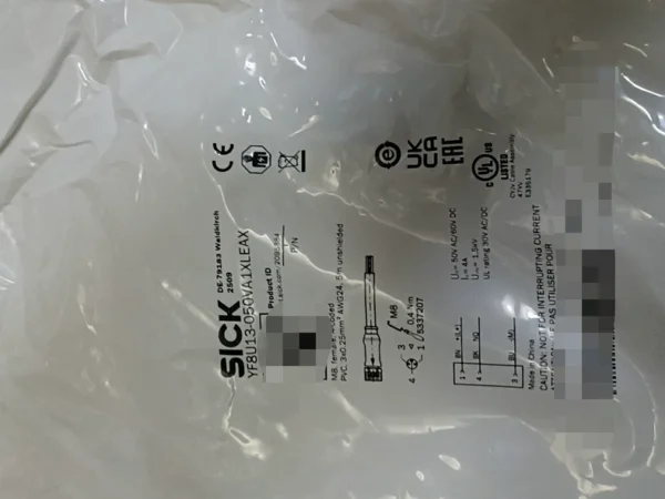 Germany SICK YF8U13-050VA1XLEAX Order number 2095884 In stock 394 Need to contact!