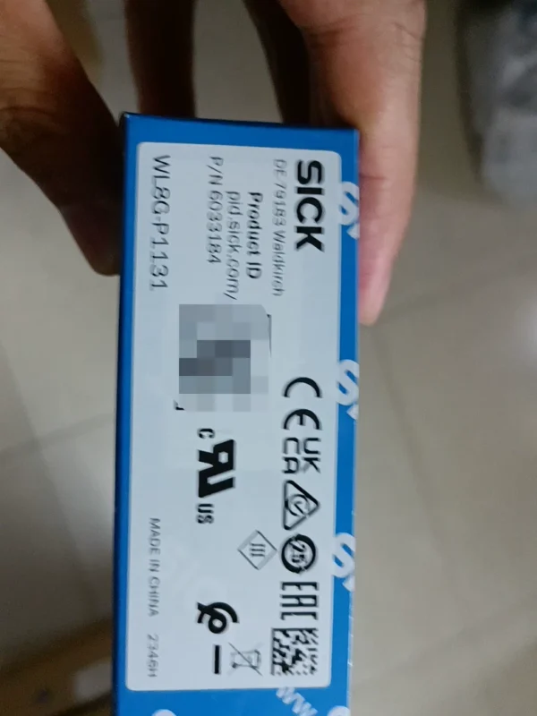 Brand new SICK sensor WL8G-P1131, original genuine product with packaging. Model 6033184, 6 pieces in stock, need to contact!