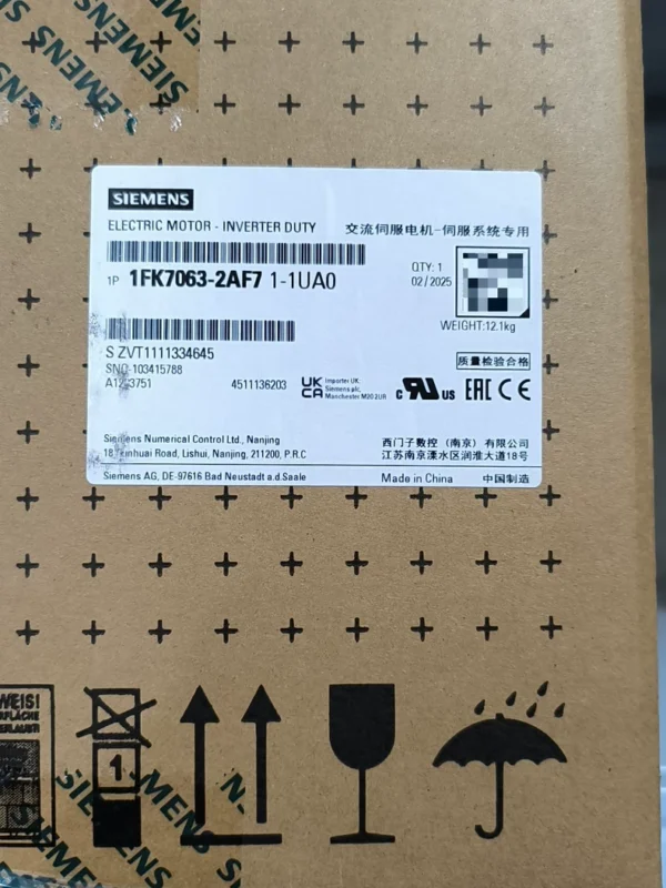 1FK7063-2AF71-1UA0 Siemens brand ne...