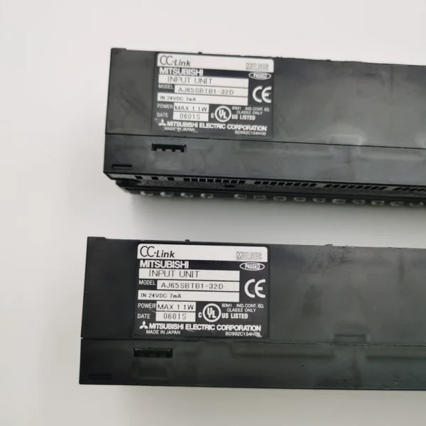 AJ65SBTB1-32T1 AJ65SBTB1-32D Original Used Mitsubishi Modules, Real Photos, Fully Functional, In Stock. AJ65SBTB1-32T1: 2 pieces in stock, unit price 350 yuan. AJ65SBTB1-32D: 2 pieces in stock, one with no model label on the front is 260 yuan per unit, the other with intact label is 300 yuan per unit.