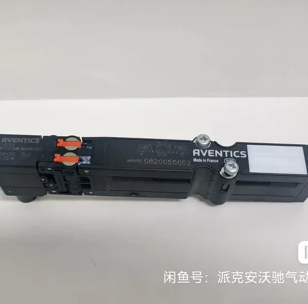 0820055602 Aventics pneumatic valve, brand new original in stock. Feel free to contact me if interested. Guaranteed brand new original authentic product.