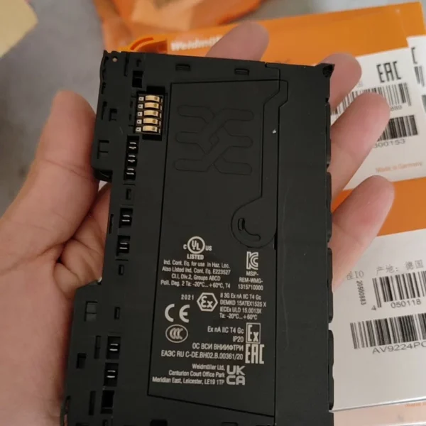 Weidmüller brand new Germany original authentic remote I/O UR20-4AI-TC-DIAG, order number 1315710000, in stock at special price, pair code, physical picture, negotiate price, negotiate price for sale