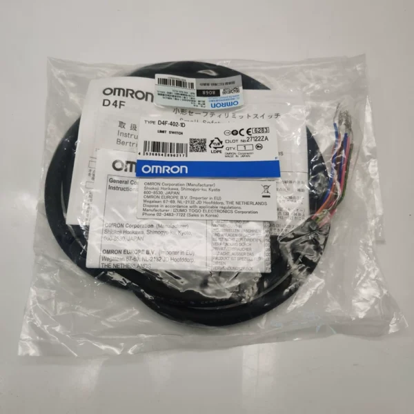 Processing 35 pieces of D4F-402-1D brand-new original Omron safety limit switches, only genuine products, unit price 108 yuan