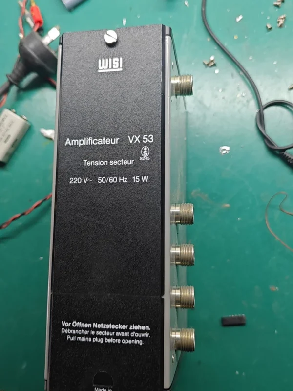 Original German WISI antenna signal...