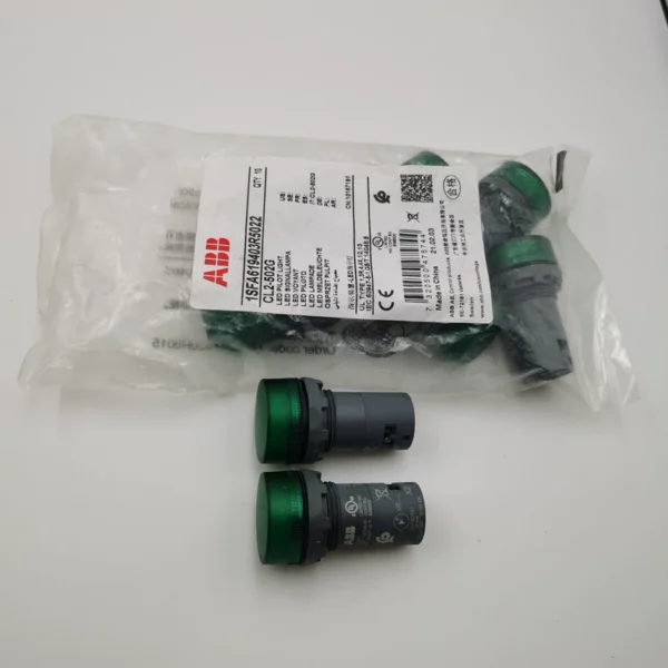 O1CN01EFtwls1MOhTLumLlo_4611686018427385105-0-fleamarket.jpg_790x10000Q90.jpg_.webp CP1-10G-11 1SFA619100R1072 CP1-10R-11 1SFA619100R1071 CL2-502G 1SFA619403R5022 Brand new original ABB push button indicators. CP1-10G-11 1SFA619100R1072 momentary push button green, 1793 pieces in stock, unit price 12 yuan; CP1-10R-11 1SFA619100R1071 momentary push button red, 2480 pieces in stock, unit price 12 yuan; CL2-502G 1SFA619403R5022, 8 pieces in stock, unit price 13 yuan