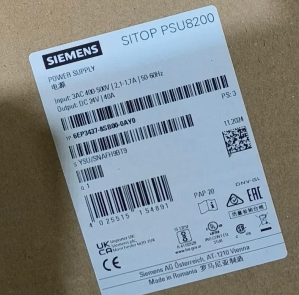 6EP3437-8SB00-0AY0 Siemens brand ne...