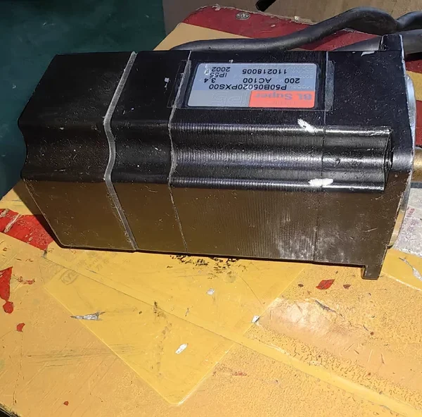 P50B05020PXS00 Sanyo servo motor, disassembled, general condition, fully functional, test video available, 3-month warranty, welcome to inquire.