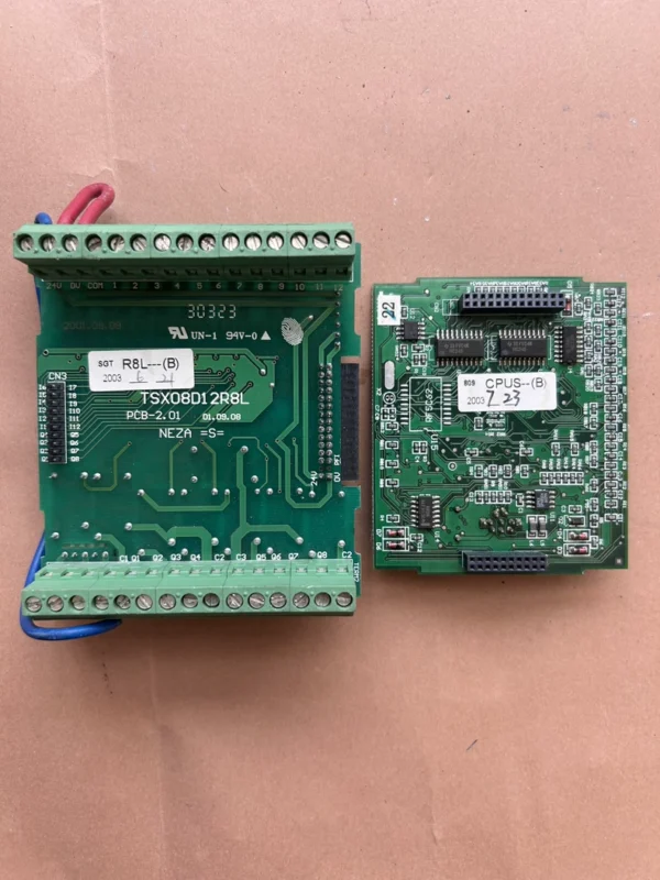 O1CN01KhK6LG2ACXkFDjJ6c_4611686018427380887-0-fleamarket.jpg_790x10000Q90.jpg_.webp Schneider NEZA PLC mainboard TSX08 CPU control board TSX0812R8L, disassembled, actual product photographed, complete board surface, fully functional, produced in 2003 (8-0)