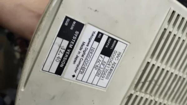 Yokogawa AF320. A real photo of the...