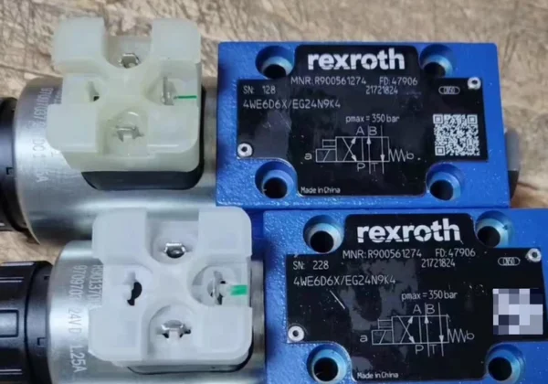 Rexroth Original Solenoid Directional Valve 4WE6D6X/EG24N9K4, Model R900561274, Brand New Genuine Product, Multiple In Stock. Suitable for Hydraulic Press/Oil Press, Working Pressure 350bar, Fully Functional. Inspection Supported, Price Negotiable, Free Shipping, Welcome to Inquire.