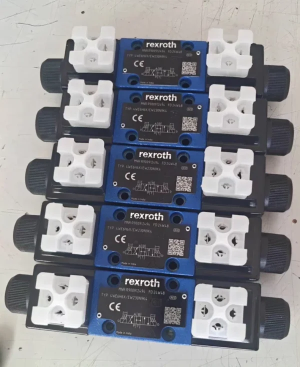 R900912494 4WE6H6X/EW230N9K4 Rexroth solenoid directional valve, brand new original in stock.