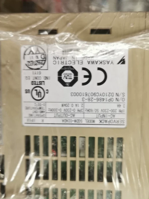 SGDM-02ADA disassembly function package for Yaskawa servo driver with three-month warranty
