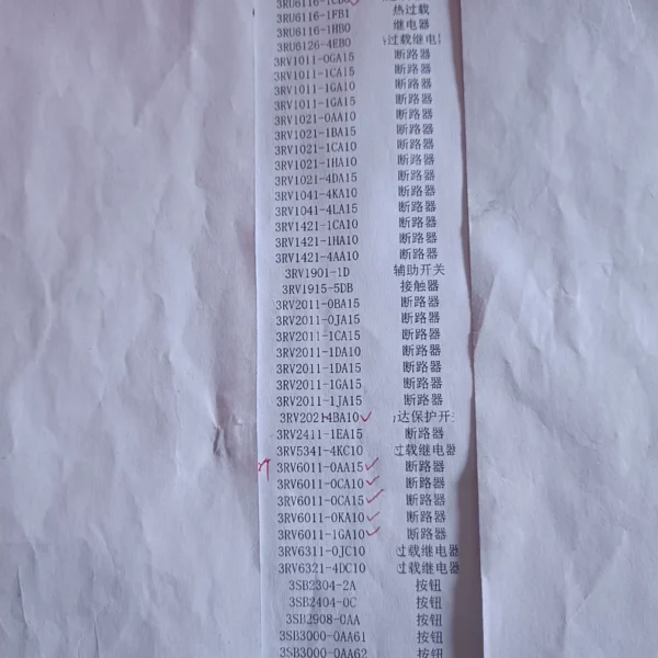 3RA1921-1B Circuit Breaker3RF23301BA04 Circuit Breaker3RH11401BB40 Intermediate Relay3RH11402BB40 Contactor3RH19112FA22Contactor3RH21312BB40 Circuit Breaker3RH29112XA22OMAO Contact3RH29112XA40OMAO Circuit Breaker3RH69111DA20Contact3RK19011KA00 Circuit Breaker3RT10161BB42 Contactor3RT19161DG00 Contactor3RT19161 G00 Contactor3RT19261BB00 Contactor3RT19261BD00 Contactor3RT19364EA2 Contactor3RT19564EA1Contactor3RT20252BB40 Contactor3RT29261BBO0 Circuit Breaker3RT50461BB40 Contactor3RT59455AN21 Coil3RT60151AN21 Contactor3RT60161AG02 Contactor3RT60161AN21 Contactor3RT60161AN21 Contactor3RT60171AG01Contactor3RT60231AG00Contactor3RT60231AH00 Contactor3RT60231AQ00Contactor3RT60241AG20 Contactor3RT60251AHOO Contactor3RT60251AN20 Contactor3RT60251BM40 Contactor3RT60271AHO0 Contactor3RT60281AN20 Contactor3RU11160GBO Relay3RU11161BBO Relay3RU5136-1HB0 (Overload Relay3RU5136-1JB0 Overload Relay3RU5136-1KB0 Overload Relay3RU5136-4AB0 Overload Relay3RU5136-4BB0 Overload Relay3RU5136-4DBO Circuit Breaker3RU5136-4GB0 Circuit BreakerSiemens Circuit Breaker In Stock, Negotiable Price for展开
