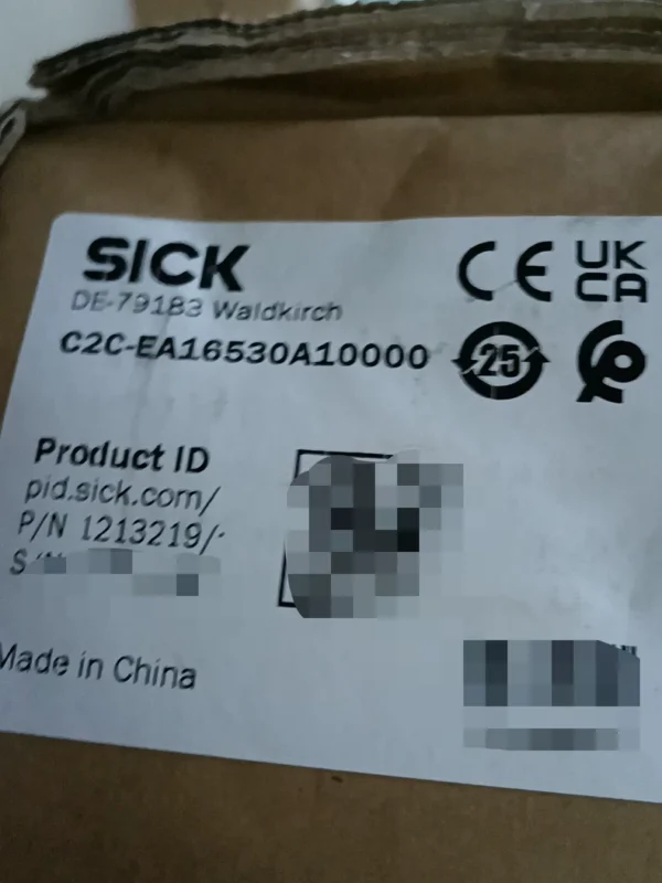 New SICK safety light curtain C2C-EA16530A10000, Made in China, order number 1213219, in stock 4, need to contact!