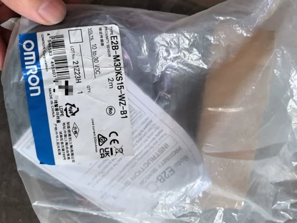O1CN01QfdFy91cNM9TnWwr9_4611686018427381620-0-fleamarket.jpg_790x10000Q90.jpg_.webp Brand new genuine OMRON proximity switch E2B-M30KS15-WZ-B1, unit price 85, quantity 2 pieces, new original authentic product, actual photo taken