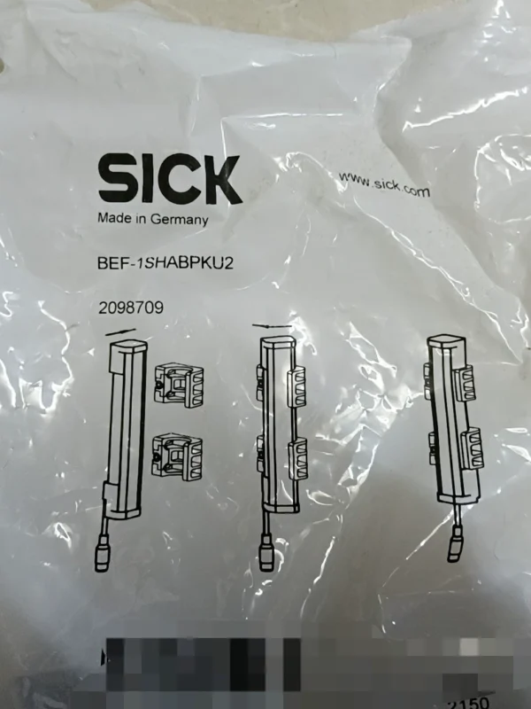 SICK Germany Light Curtain Mounting Bracket, Model BEF-1SHABPKU2, Made in Germany, Brand New Original, Order Number 2098709, In Stock. Contact if needed!