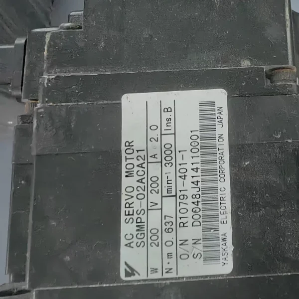 SGMPS-02ACA21 Yaskawa servo motor, used, disassembled, fully functional, 3-month warranty, inquiries welcome