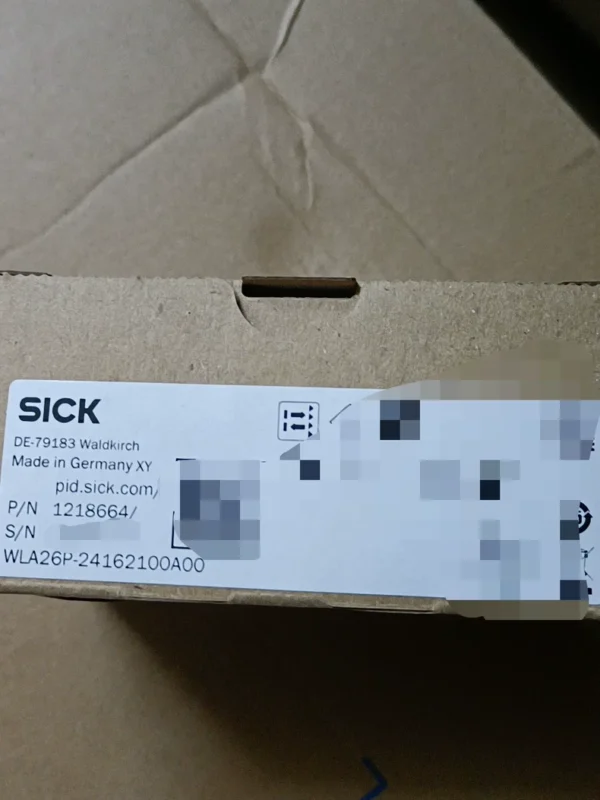 SICK photoelectric sensor WLA26P-24162100A00, made in Germany, order number 1218664, brand new original authentic product, 2 in stock, need to contact!