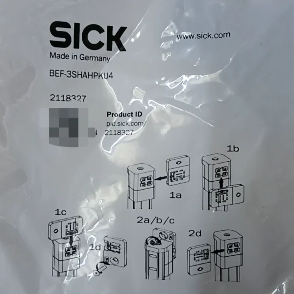 Genuine German SICK safety light curtain bracket, model BEF-3SHAHPKU4, order number 2118327, 16 units in stock, need to contact!