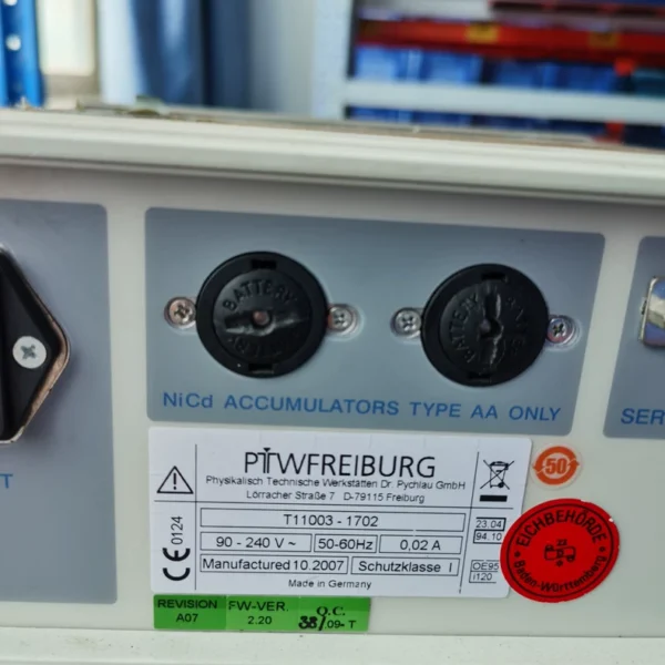 PTW DIADOS dosimeter T11003 IEC61010-1 90-240V+P60005-1286, used, fully functional, actual product photos, unit price with probe is 9000 yuan. There are 8 units without probe, unit price is 6800 yuan