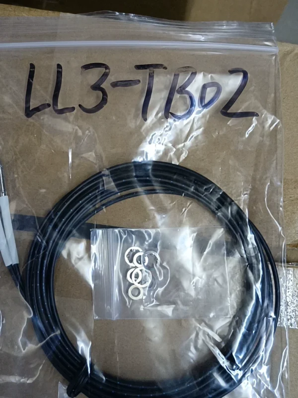 Brand new LL3-TB02 optical fiber cable with original O-rings, domestic alternative, in stock 47, contact if needed!