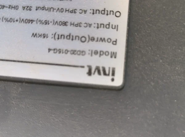 17001-03714, 17002-02603, Inovance GD20 motherboard, disassembled and well-packed, actual condition as shown in photos. Price negotiable.