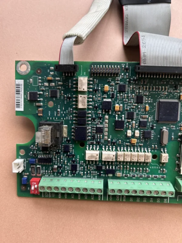 ABB ACS510 inverter mainboard SMIO-01C, actual product photos. Used, disassembled item, condition as shown in the pictures, fully functional with no repairs.