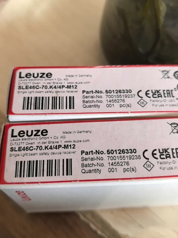 O1CN01Xg1K6y1cNM6pJChLw_4611686018427381620-53-fleamarket.heic_790x10000Q90.jpg_.webp Photoelectric/Laser Devices Leuze Through-beam Photoelectric, Project Surplus: LS5/9D-M8 Part No. 50117695 Quantity 1 LE5/4X-M8P2 Part No. 50146992 LS5/XX-M8 Part No. 50134585 50040433 TKS 30*60S LE46C-70.K4/4P-M12 50126330 What You See Is What You Get!! Interested parties private message!! Negotiable price negotiable price