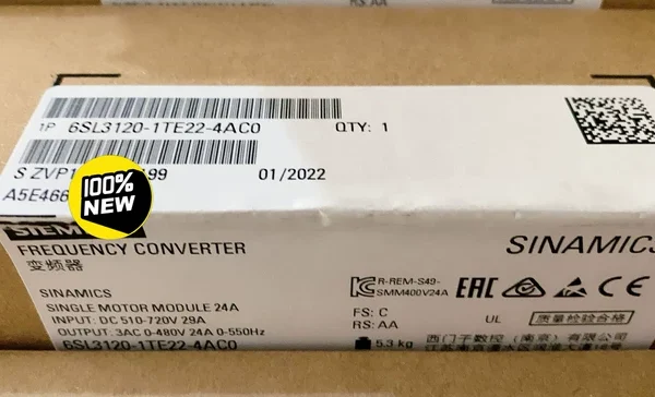 O1CN01YNIfh22D59sc9bZ3Q_0-fleamarket.jpg_790x10000Q90.jpg_.webp Siemens 6SL3120-1TE22-4AC0 brand ne...