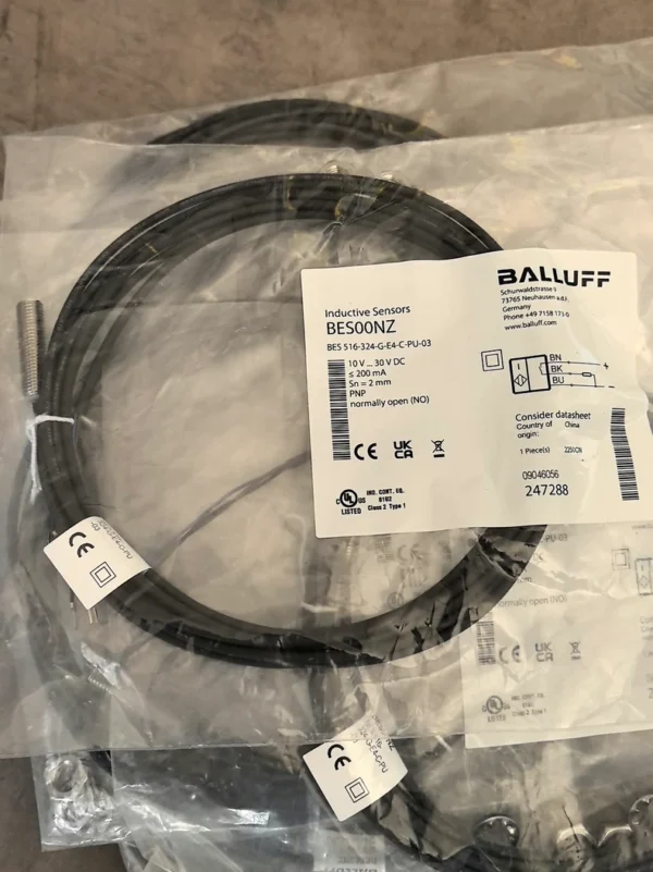 BALLUFF order code: BES00E5BES M12MD-PSC40B-BP02-003 brand new original genuine product negotiable price BMF 214K-PS-C-2A-SA95-S4-00.3 part number BMF00A4BES003P BES M08MI-PSC20B-S49GBES00NZ BES 516-324-G-E4-C-PU-03 negotiable price