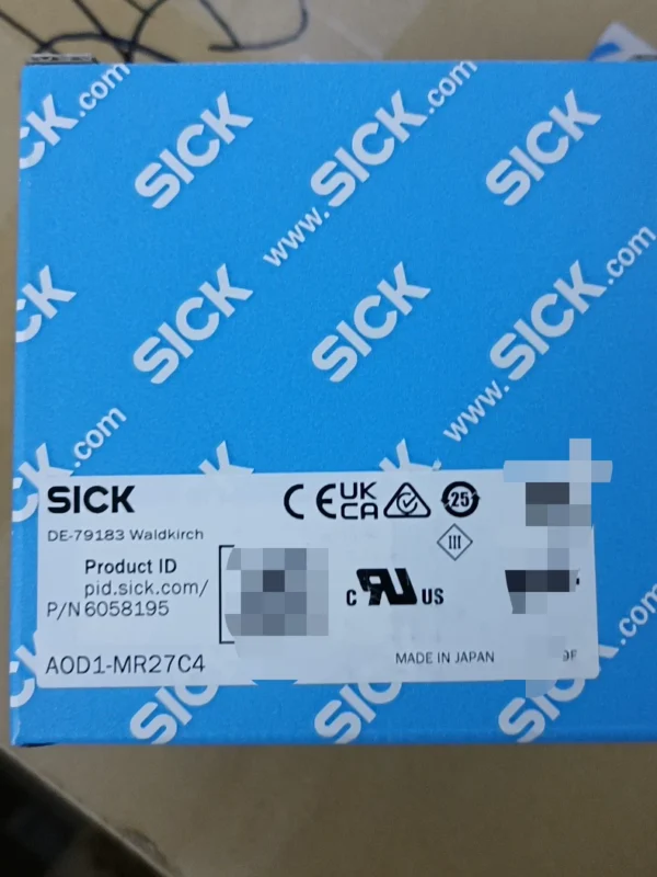 SICK AOD1-MR27C4 sensor, model 6058195, original imported from Japan, brand new and unopened, in stock 2, need to contact!