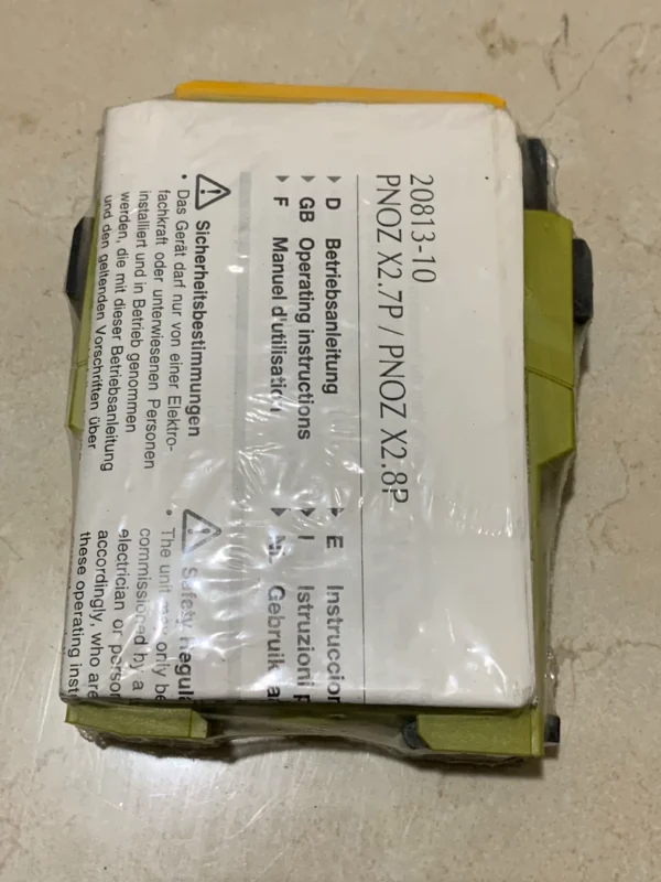 PNOZ X2.7P physical photo taken, brand new
