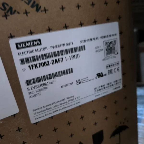1FK7062-2AF71-1RG0 Siemens brand ne...