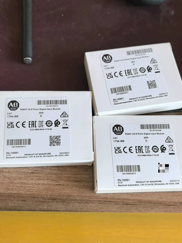 O1CN01eHJoW81cNM5l4i6l8_4611686018427381620-0-fleamarket.jpg_790x10000Q90.jpg_.webp AB Rockwell module brand new 1734-OB8, original packaging 1734-0B8 7 pieces, 1734-IB8 1734-1B8 quantity 5 pieces for negotiation sale. If interested, click "I want" and chat with me privately~