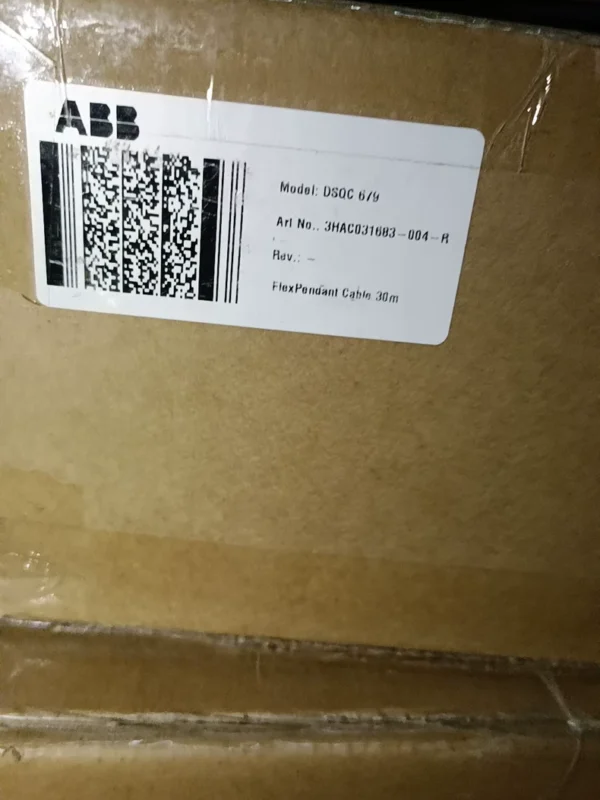 ABB robot teach pendant cable 3HAC0...