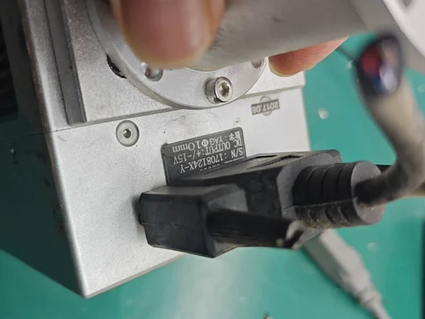 Laser marking machine. Galvo mirror...