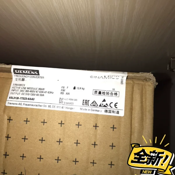 6SL3130-7TE23-6AA3 Siemens brand ne...