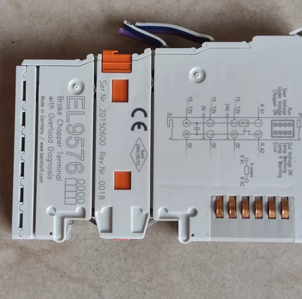 Beckhoff EL9576 Module, Like New, In Stock, Original Genuine Used, Negotiable Price for Sale