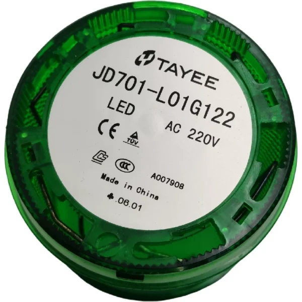 JD701-L01G122 AC220V Brand New Original TAYEE AC220V Green Warning Light In Stock