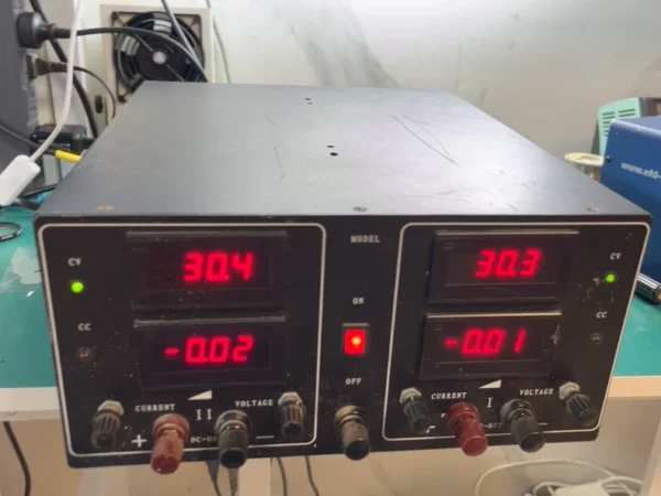 Linear regulated power supply, dual...