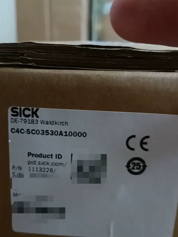 SICK safety light curtain C4C-SC03530A10000, brand new genuine product, with independent product ID and QR code, order number 1113226 in stock 1 need to contact!