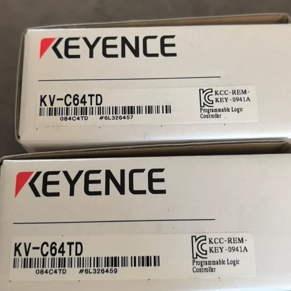 Keyence KV-C64TD output module, Keyence PLC brand new original, box code consistent, last 2 units at 560 yuan each